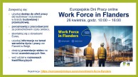 Obrazek dla: Europejskie Dni Pracy online Work Force in Flanders