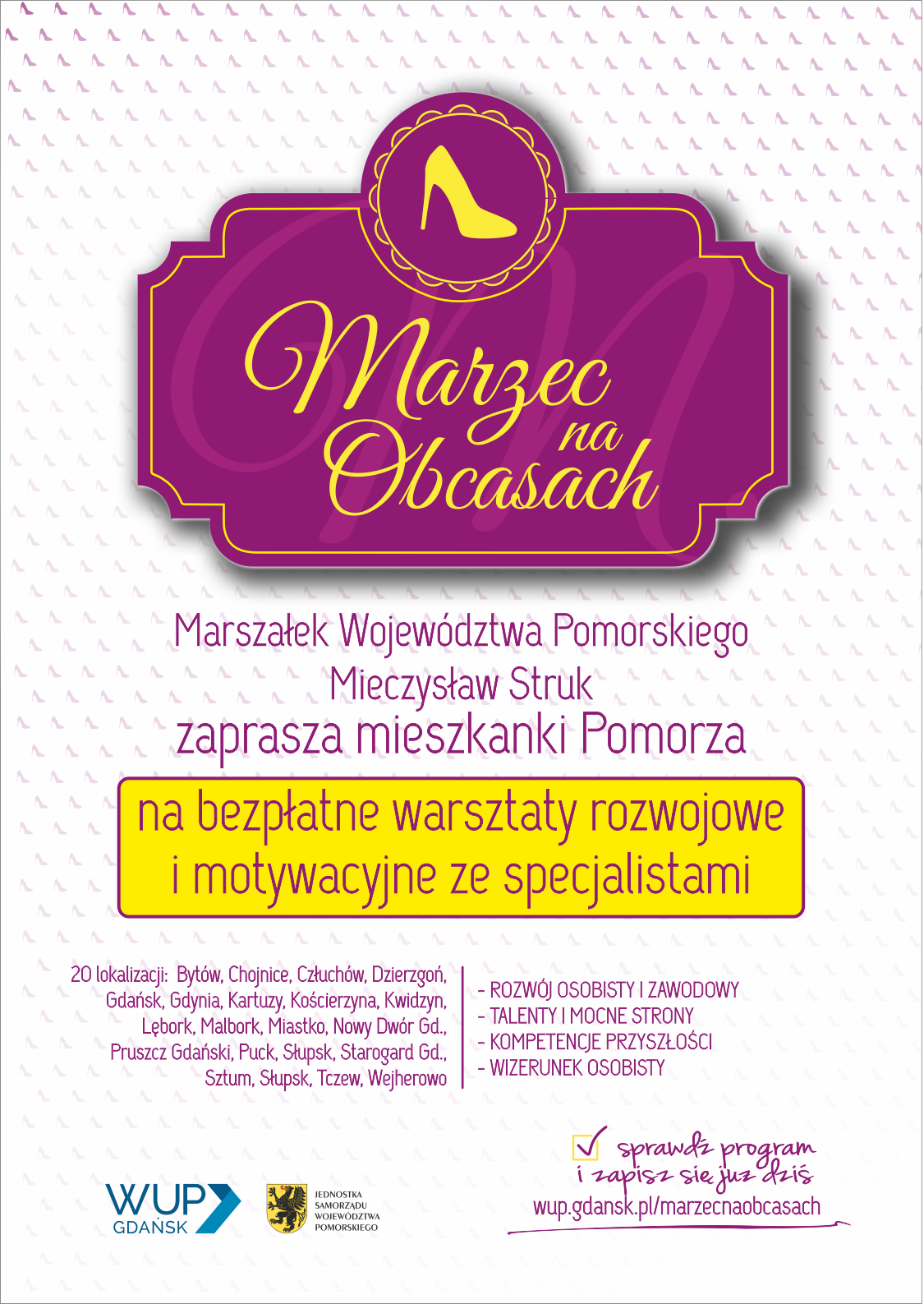 marzec na obcasach - plakat