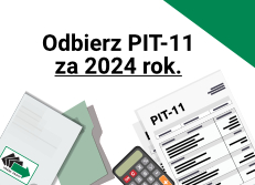 Zdjęcie artykułu Odbierz PIT-11 za 2024 rok.