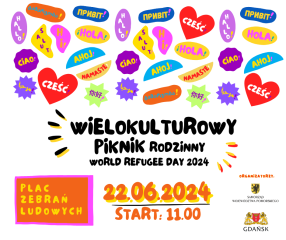 Zdjęcie artykułu Wielokulturowy Piknik Rodzinny. World Refugee Day 2024