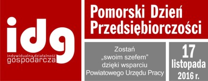 Zdjęcie artykułu Pomorski Dzień Przedsiębiorczości w dniu 17 listopada 2016r.